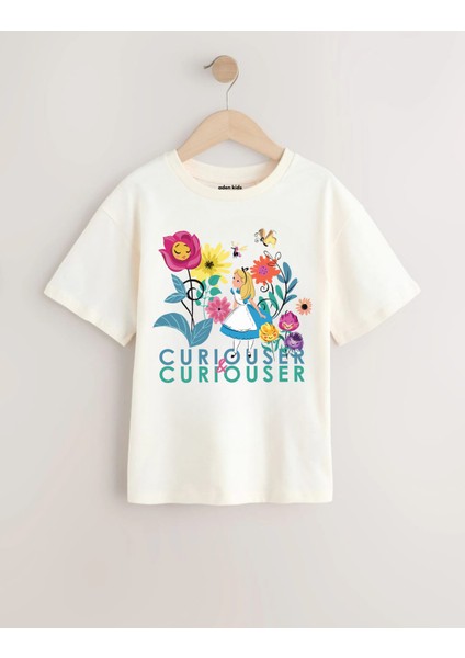Alice Pamuklu Oversize Tişört