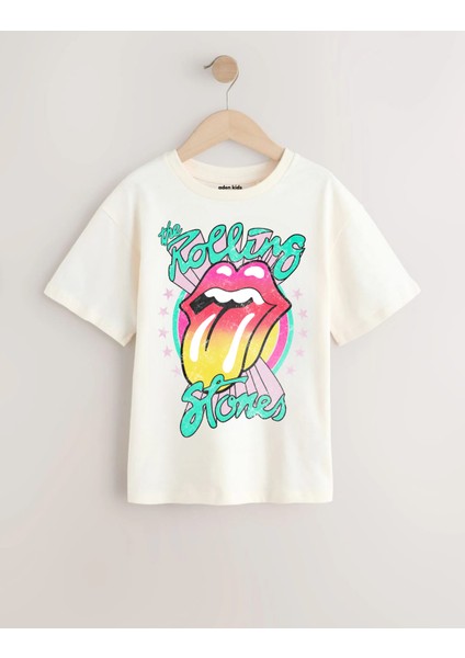 Rolling Stones Oversize Pamuklu Tişört
