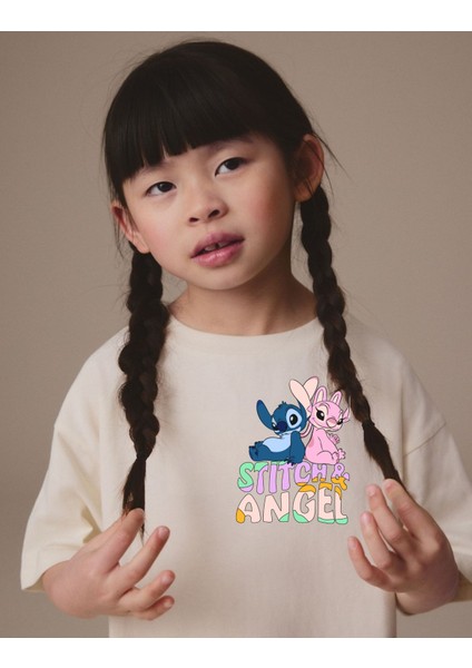Stich Özel Tasarım Pamuklu Tişört