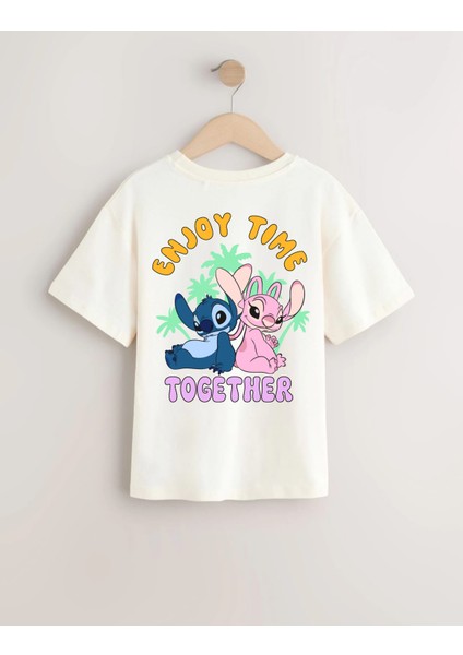 Stich Özel Tasarım Pamuklu Tişört fırsatları
