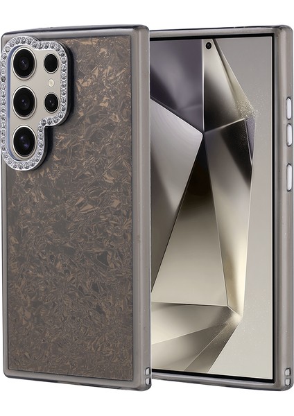 Samsung Galaxy S24 Ultra Kılıf Taşlı Tasarımlı Kapi Kapak