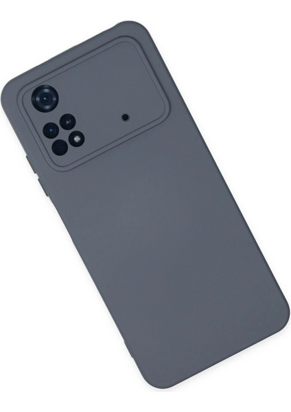 Xiaomi Poco M4 Pro 4g Kılıf Nano Içi Kadife Silikon - Gri Ynsmr fiyatları