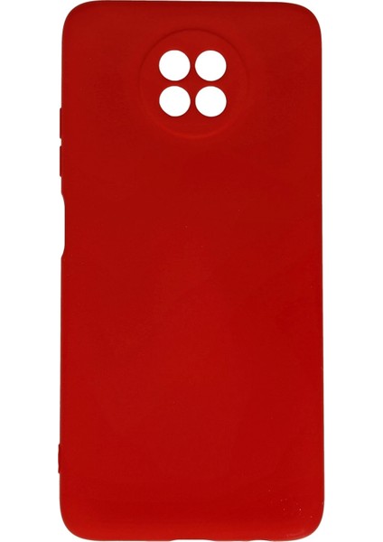 Xiaomi Redmi Note 9 5g Kılıf Nano Içi Kadife Silikon - Kırmızı Ynsmr