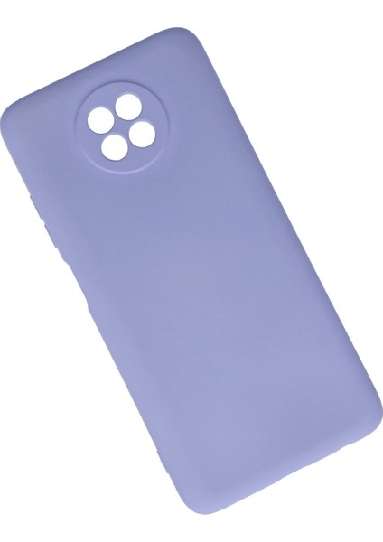 Xiaomi Redmi Note 9 5g Kılıf Nano Içi Kadife Silikon - Lila Ynsmr