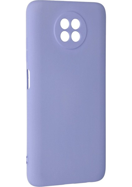 Xiaomi Redmi Note 9 5g Kılıf Nano Içi Kadife Silikon - Lila Ynsmr