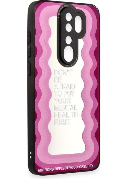 Xiaomi Redmi Note 8 Pro Kılıf Mirror Desenli Kapak - Mirror - 11 Ynsmr