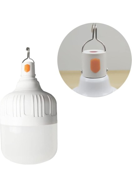 1 Adet Taşınabilir LED Balıkçılık Ampulü, Seyahat Macerası Için Kancalı Arama Işığı, Dağa Tırmanma, USB Şarj Edilebilir Kamp Çadır Feneri, Dış Mekan Seyahati Için Elde Tutulan Acil Durum Sel Lambası