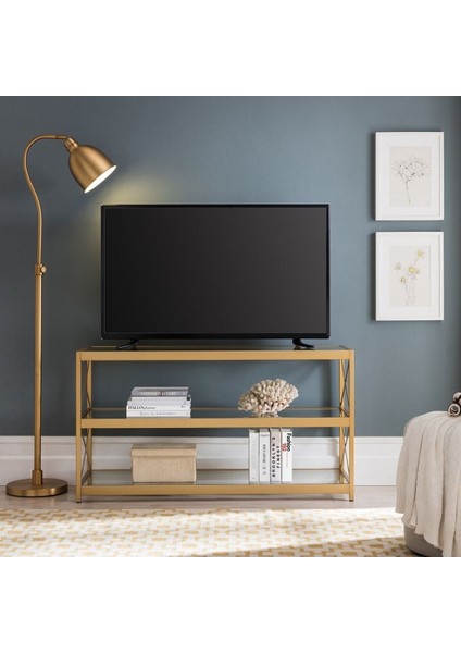 Elit Tv Ünitesi Gold Cam Yüzey fiyatları