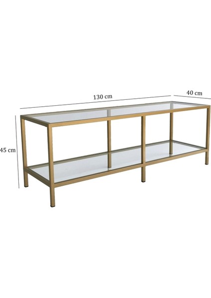 Gold Metal Ayaklı Tv Ünitesi modelleri