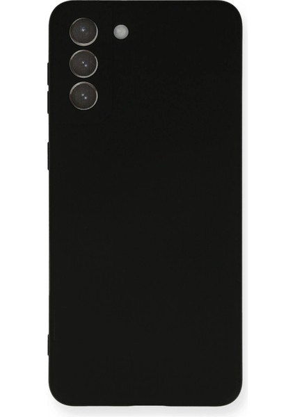 Samsung Galaxy S21 Plus Kılıf Nano Içi Kadife Silikon - Siyah Ynsmr