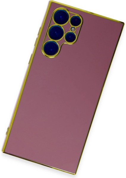 Samsung Galaxy S22 Ultra Kılıf Volet Silikon - Kırmızı Ynsmr