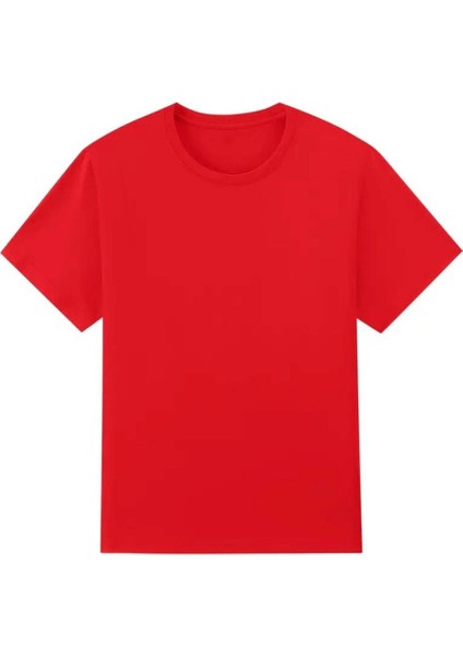Kırmızı Oversize Tshirt