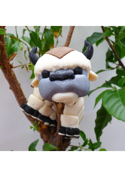Appa Figür Avatar The Last Airbender Figür Avatar Son Havabükücü Hareketli Appa Figür