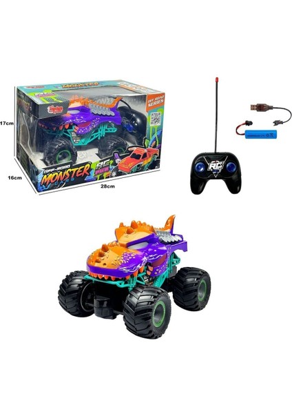JY-1009-JY-1010 Kumandalı Şarjlı Monster Canavar Araba -Vardem Oyuncak