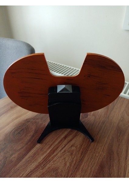 Ters Yönde Hareket Eden 3D Baskı Retro Stil Masa Saati El Yapımı