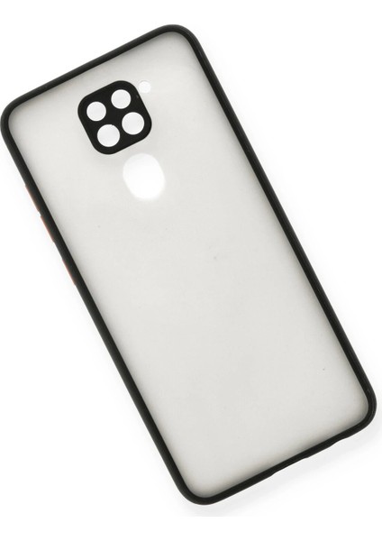 Xiaomi Redmi Note 9 Kılıf Montreal Silikon Kapak - Siyah Ynsmr