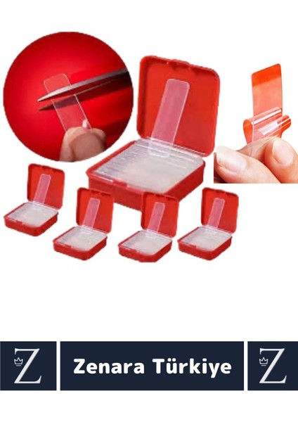 Premium Süper Güçlü Suya Toza Dayanıklı Iz Bırakmaz Zararsız Nano Pu Jel Bant 60'lı Kutu fiyatları