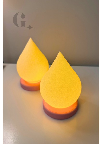 Alev Figürlü Tealight LED Mum Lamba
