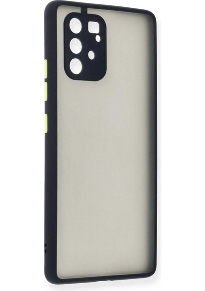 Samsung Galaxy A91 / S10 Lite Kılıf Montreal Silikon Kapak - Lacivert Ynsmr