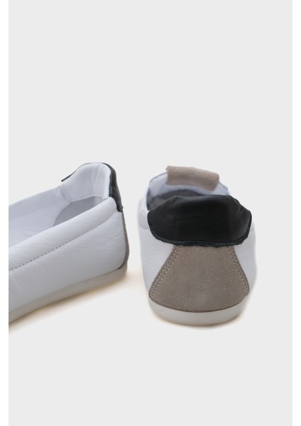 Flora Bağcıklı Deri Kadın Spor Ayakkabı Sneaker