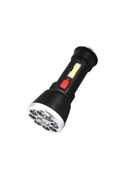 Powermaster HB-707-2 9+4 Ledli Solar + Şarjlı El Feneri