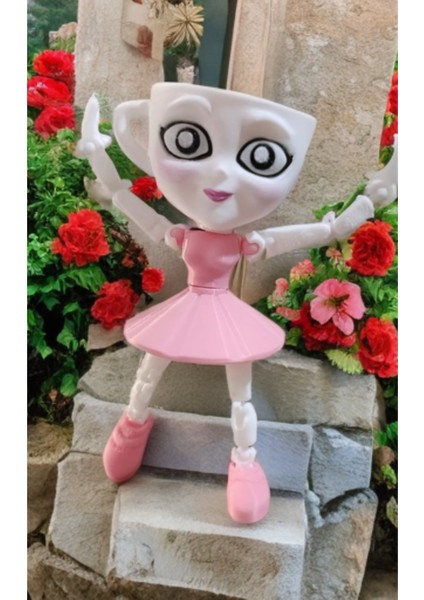 Ballerina Cappuccina Figür Brainrot Figür