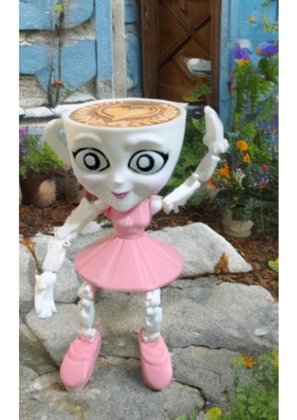 Ballerina Cappuccina Figür Brainrot Figür