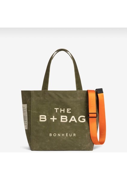 Yurtdışı Menşeili Kanvas Eskitme Çanta 40X35CM