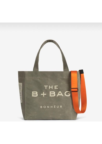 Yurtdışı Menşeili Kanvas Eskitme Çanta 40X35CM