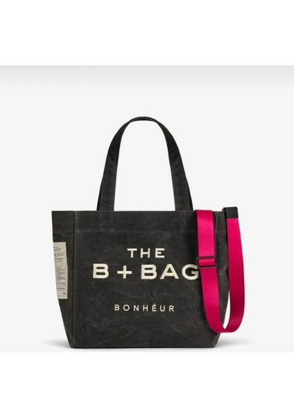 Yurtdışı Menşeili Kanvas Eskitme Çanta 40X35CM