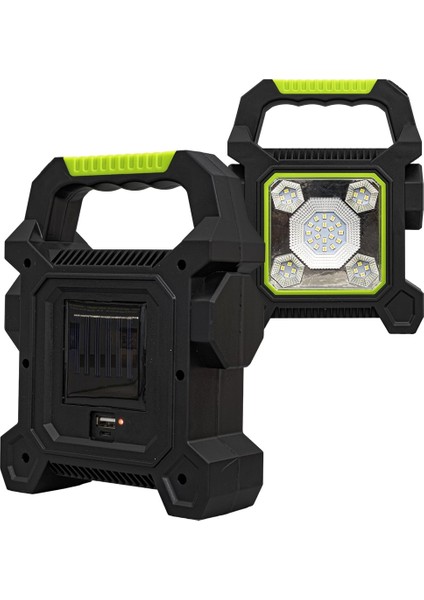 Powermaster JY-258C 3 Kademeli Şarjlı Çok Fonksiyonlu Solar Işıldak (Om-17) fiyatları