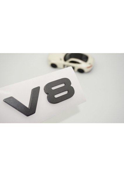 Land Rover Defender V8 Koyu Gri Bagaj Çamurluk Yazı Logo Arma