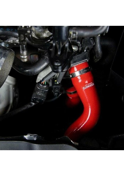Honda Civic Type R Fk8 2017-2021 Kırmızı Silikon Radyatör Hortum Seti Mishimoto
