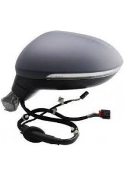 Vw Passat B8 (3g2, Cb2) 2014 ve Sonrası Sağ Elektrikli Ayna + Isıtma + Astarlı + Sinyal + Konvansiyonel Cevap Aydınlatma 9 Pin - Yedek Parça