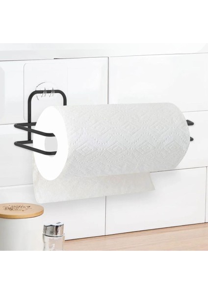 Buffer® Kendiliğinden Yapışkanlı Krom Paslanmaz Metal Havlu Kağıtlık Aparatı