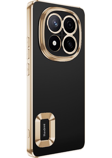 Redmi Note 14 Pro 5g Kılıf Kamera Korumalı Logo Gösteren Alt Omega Kapak - Sierra Mavi