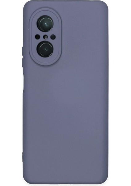 Huawei Nova 9 Se Kılıf Nano Içi Kadife Silikon - Gri Ynsmr