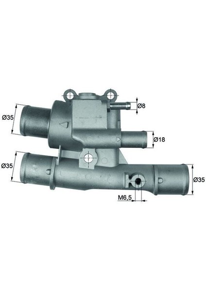 Termostat Komple 88C Doblo Palıo Albea Brava Bravo Marea Stılo 1.6 16V Mahle TI12388