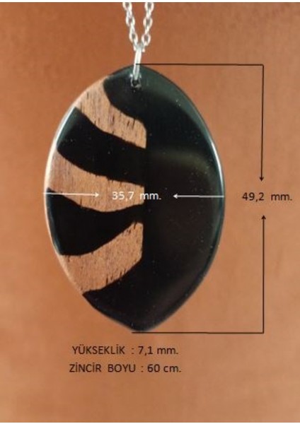 Si Reçine Maun Ağacı Mistik Kanat Formu El Yapımı Tasarım Siyah Kolye Paslanmaz indirimleri