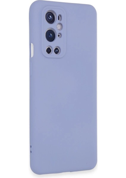 One Plus 9 Pro Kılıf Nano Içi Kadife Silikon - Lila Ynsmr