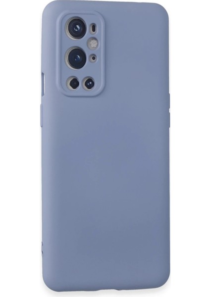 One Plus 9 Pro Kılıf Nano Içi Kadife Silikon - Mor Ynsmr