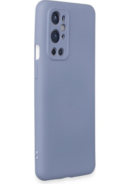 One Plus 9 Pro Kılıf Nano Içi Kadife Silikon - Mor Ynsmr