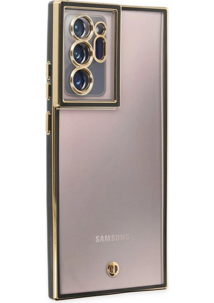 Samsung Galaxy Note 20 Ultra Kılıf Liva Lens Silikon - Siyah Ynsmr