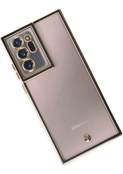 Samsung Galaxy Note 20 Ultra Kılıf Liva Lens Silikon - Siyah Ynsmr
