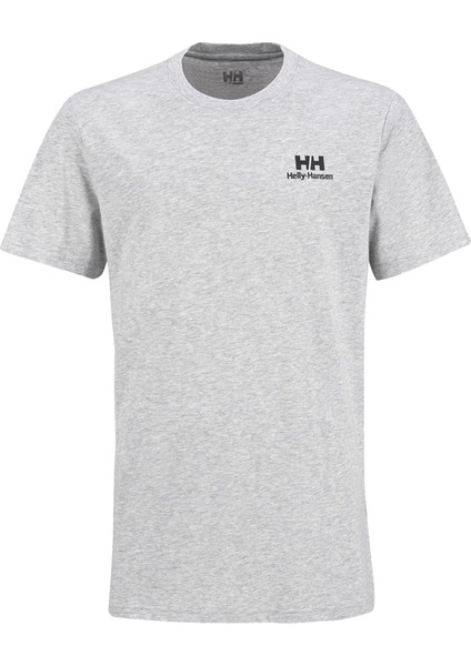 Nord Graphıc T-Shırt Erkek Gri Tshirt HHA.62978-HHA.952