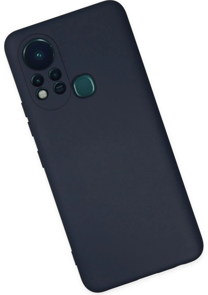 Infinix Hot 11S Kılıf Nano Içi Kadife Silikon - Lacivert Ynsmr