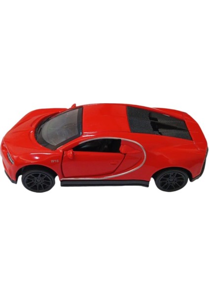 Çek Bırak Metal Araba - 4311F - Kırmızı