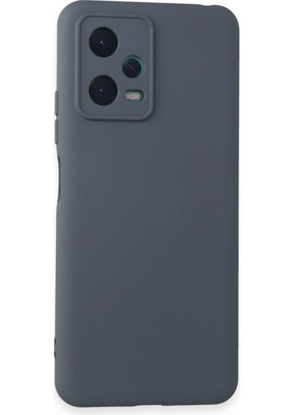 Xiaomi Redmi Note 12 5g Kılıf Nano Içi Kadife Silikon - Gri Ynsmr