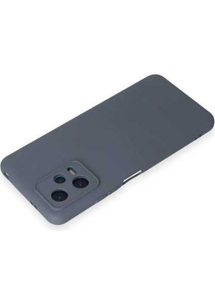 Xiaomi Redmi Note 12 5g Kılıf Nano Içi Kadife Silikon - Gri Ynsmr