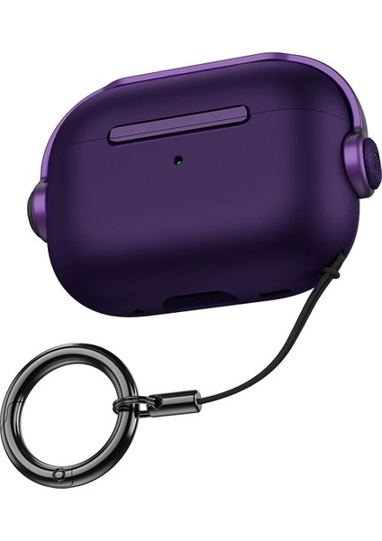 Apple AirPods Pro 2 (2.nesil) Cool Kılıf - Derin Mor Ynsmr